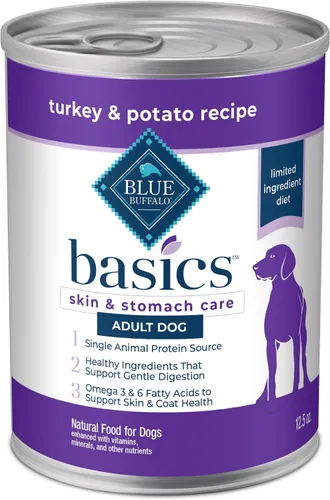 Vista 15 de Blue Buffalo Delicias Copa de alimentos de perro mojada de la raza pequeña adulta natural, sabor de pollo asado en salsa abundante 3.5-oz