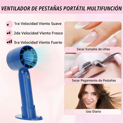 Vista 5 de EMEDA Kit de champú para pestañas 2.02 Fl.oz Kit de limpieza de pestañas Azul