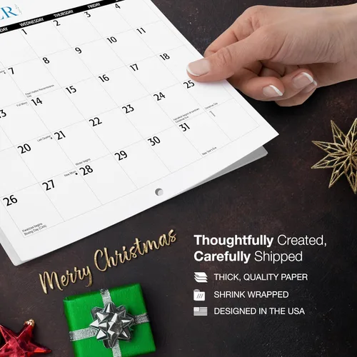 Vista 4 de MICASA PRESS Calendario de pared de Australian Shepherds Aussies 2027 02 - Pastores australianos