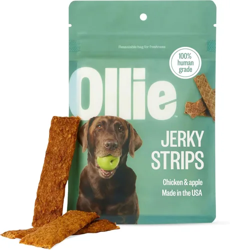 Vista 15 de Ollie Golosinas para Perros de Carne de Res y Batata Dulce Tipo Jerky, Paquete de 5 oz de 1, Completamente Naturales, Bocadillos Saludables, Hechas