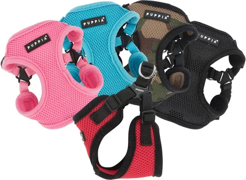 Vista 3 de Puppia PARA-HC1533-BK-S Arnés suave negro C para mascotas, S
