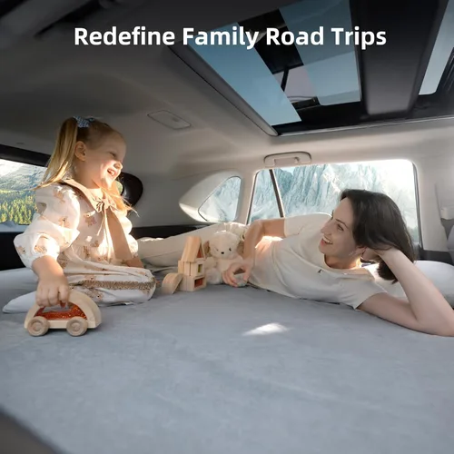 Vista 8 de Havnby FlatCore - Colchón híbrido de espuma para asiento trasero SUV