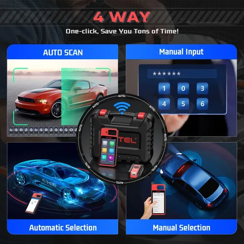 Vista 13 de Autel MaxiIM KM100 (X), 2026 OBD2 Scanner with Lifetime Free Updates