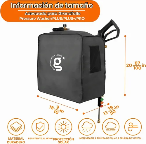 Vista 2 de Giraffe Tools - Funda para lavadora a presión para modelo Essential/Plus/Pro
