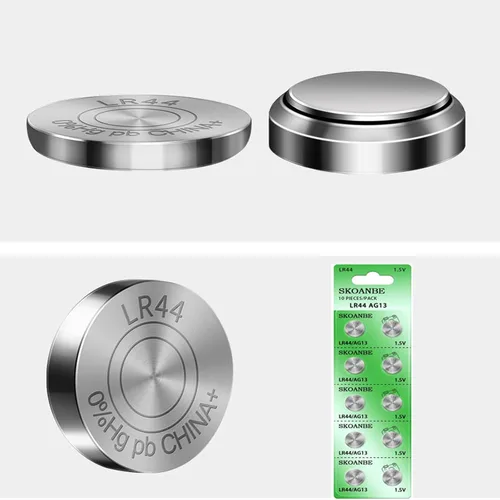 Vista 9 de SKOANBE 10 unidades AG13 LR44 303 A76 357 SR44 1.5V batería botón pilas de monedas