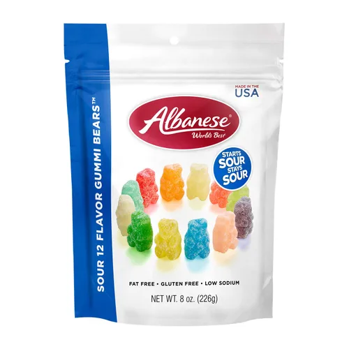 Vista 14 de Albanese - Gomitas de anillos de melocotón, 4.5 libras de caramelo
