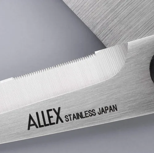 Vista 3 de ALLEX Tijeras de tela japonesa con tapa, tijeras de coser a medida de 8.25 pulgadas, hechas en Japón, tijeras de modista profesional medianas