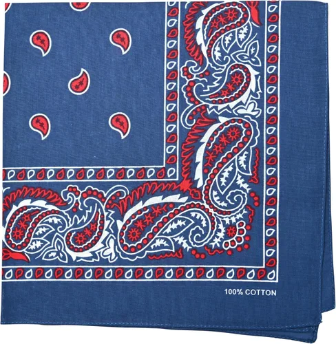 Vista 20 de Motique Accessories Bandana individual de dos tonos