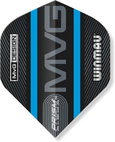 Vista 4 de Winmau Michael Van Gerwen MvG Design Prism Dart Flight Collection
