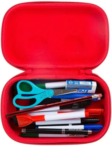 Vista 7 de ZIPIT Wildlings - Estuche para lápices para niños, estuche de gran capacidad y lindo para la escuela, caja organizadora de papelería, negro