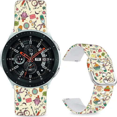 Vista 14 de Correas de reloj deportivas compatibles con Samsung Galaxy Watch 7/FE/6/5/4 1.575 in 1.732 in/Galaxy Watch 6 Classic 1.850 in 1.693 in/Watch 3 1.614
