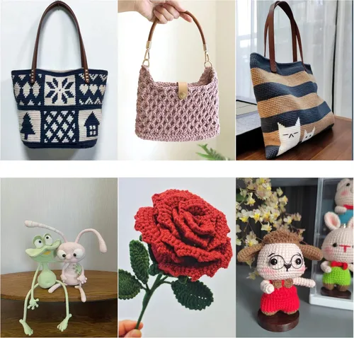 Vista 6 de Likeecords 100% Hilo de Ganchillo de Algodón Cordón de Bolsa de 2mm 170m Cordón de Macramé de 2mm Hilo de Crochet Cuerda de Macramé Regalo para Verde