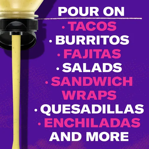 Vista 6 de Salsa Cremosa de Aguacate Ranch de Taco Bell, 12 onzas
