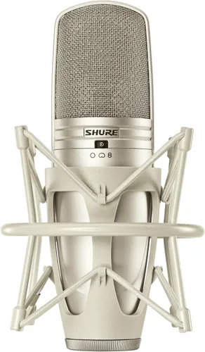 Vista 4 de Shure KSM44A/SL - Micrófono de estudio con condensador de doble diafragma (tamaño grande)