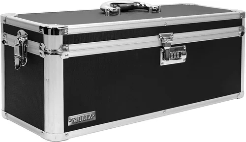 Vista 23 de Vaultz Cajas de seguridad seguras – Caja de seguridad segura con combinación, almacenamiento para documentos, objetos de valor, medicamentos