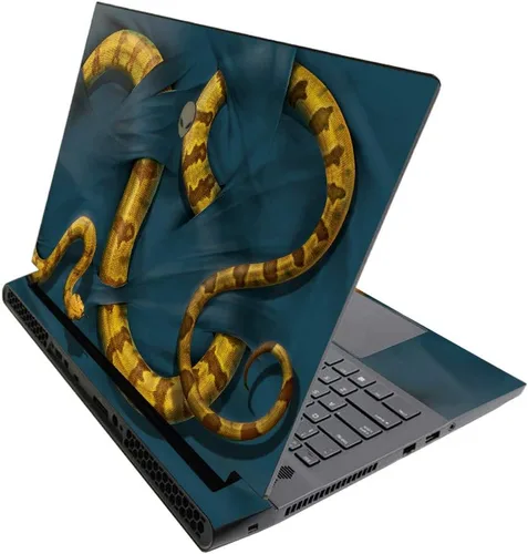 Vista 548 de MightySkins - Skin brillante con purpurina para Alienware M17 R3 (2020) y M17 R4 (2021) - Diversión de los años 90 Acabado duradero con purpurina