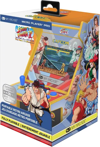 Vista 15 de My Arcade Atari Micro Player Pro: 100 Arcade Classics Games, 6.75" Portable Mini Arcade Machine, Retro Gaming Consoles