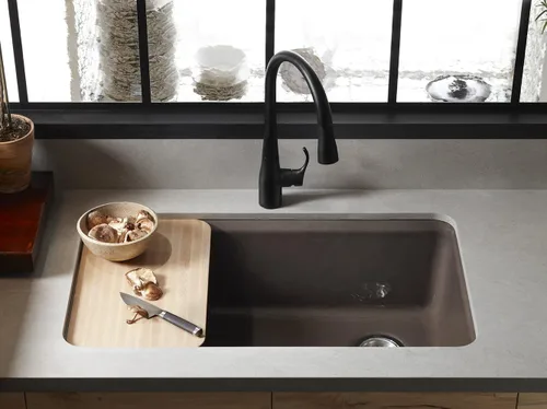 Vista 2 de KOHLER K-6246-NA Riverby Tabla de cortar de madera dura, 1.00 x 17.38 x 10.50 pulgadas
