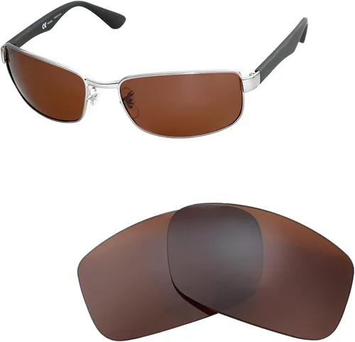 Vista 3 de Walleva Lentes de repuesto para lentes de sol Ray-Ban RB3478 de 2.362in, múltiples opciones disponibles