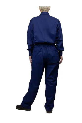 Vista 3 de National Safety Apparel TCGSCWN00116SMRG00 - Overol Tecgen Select FR para mujer, talla S, color azul marino