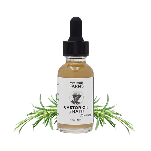 Vista 9 de Papa Rozier Farms Aceite de ricino y moringa de mezcla orgánica pura 50/50 para tratamiento del crecimiento del cabello, hidratante de piel
