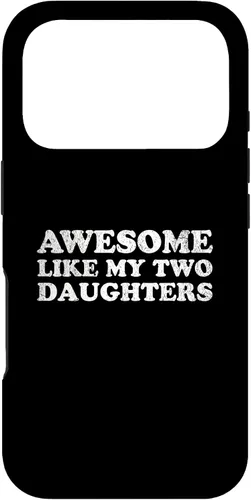 Vista 29 de Awesome Like My Two Daughters for Funny Mom Dad Parent Case for iPhone XR