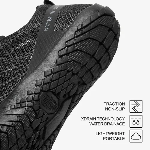 Vista 2 de ALEADER XBAREFOOT - Zapatos de agua para hombre, de secado rápido, para playa