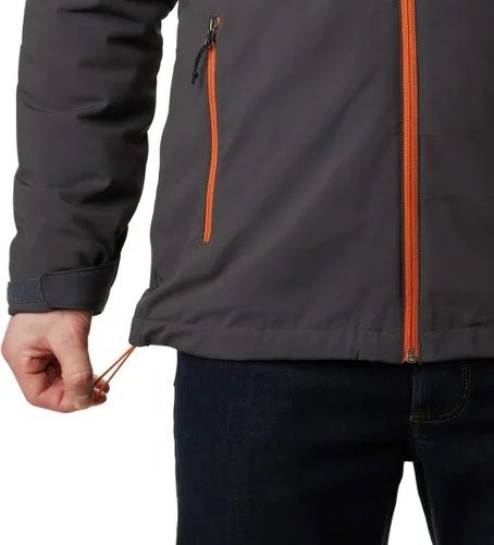 Vista 6 de Columbia Gate Racer Softshell para hombre, tiburóncosechadora, talla XL