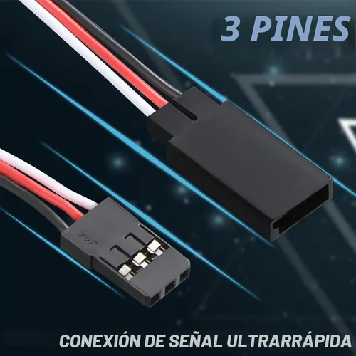 Vista 3 de Eccliy - Cable en Y de 15 piezas compatible con RC JR Futaba RC Car