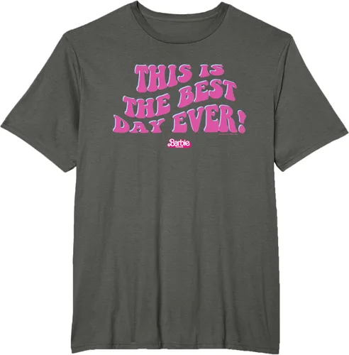 Vista 4 de Barbie Camiseta The Movie - This Is The Best Day Ever!, Negro