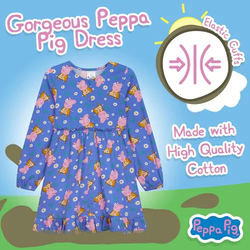 Vista 6 de Peppa Pig Vestidos de niña 18 Meses - 6 Años