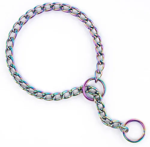 Vista 15 de TSPRO Collar de metal resistente de acero inoxidable, ajustable y duradero, para perros pequeños, ideal para caminar y entrenar