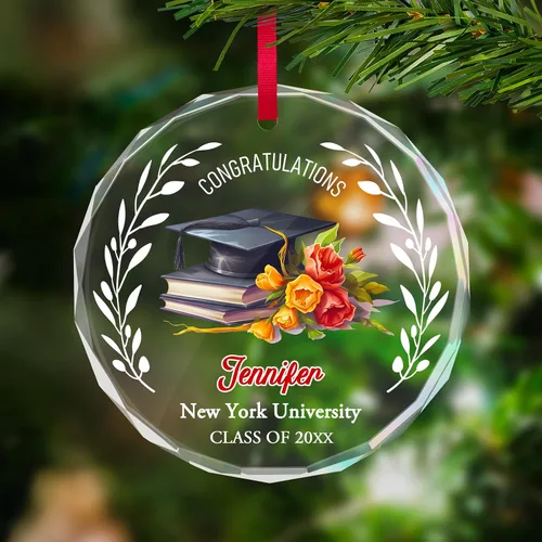 Vista 11 de Adorno de Navidad personalizado con foto, adornos de imagen personalizados para Navidad 2026, adorno colgante conmemorativo personalizado