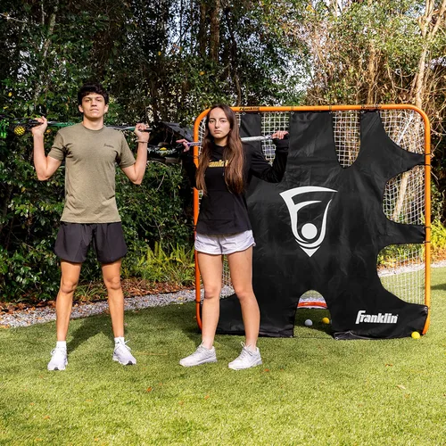 Vista 6 de Franklin Sports Objetivo Lacrosse 6' x 6