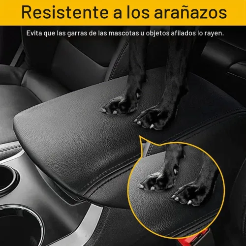 Vista 6 de A ABIGAIL Funda para Reposabrazos de Consola Central Compatible con Ford Explorer 2020 2021 2022 de Cuero PU Tapa de Caja de Reposabrazos Funda