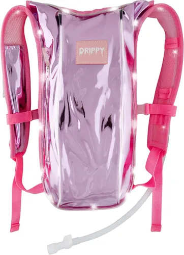 Vista 7 de LED Hydropack Rave Hydration Backpack – Festival, Hiking, & Running for Women & Men - 2 Liter Leakproof Bladder – Anti-Theft Pockets - Rave