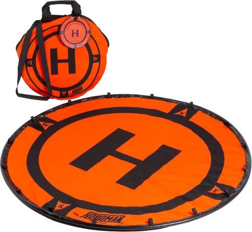 Vista 6 de Hoodman Almohadilla de Aterrizaje Plegable Triple con Peso para Drones UAV LP21 se adapta a Mini 4 Pro, mini 3 Pro, mavic y Spark. Duradero,