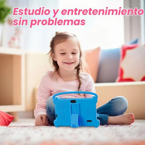 Vista 4 de Tablet para niños DIGITHINK de 7 pulgadas 3-9 con estuche protector, 4GB (2GB+2GB Expand) RAM 32GB ROM, tabletas para niños pequeños, dispositivo