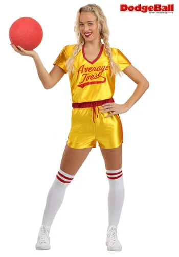Vista 5 de Disfraz de Mujer de Average Joe's en Dodgeball Multicolor