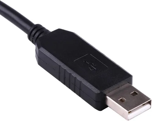 Vista 2 de USB a DB25 Convertidor serie macho Apdater módem nulo Crossover Cable de impresora FTDI programación para impresora Epson TM-T88V