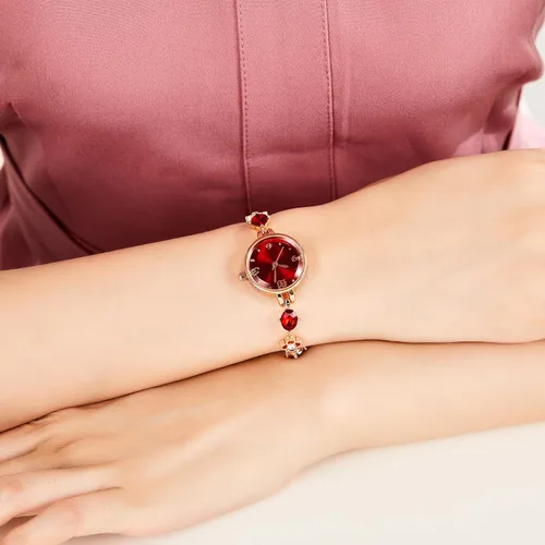 Vista 5 de Women's Bracelet Watch Round Mini Watches for Women Waterproof