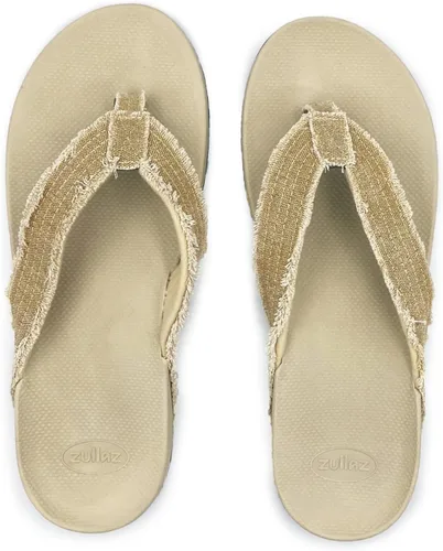 Vista 2 de Chanclas ortopédicas de playa para hombre, elegantes y cómodas sandalias ortopédicas con soporte biomecánico para el arco - Suela de goma duradera