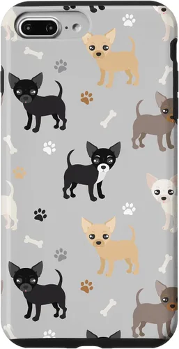 Vista 12 de Chihuahua Paws and Bones - Funda para iPhone 17