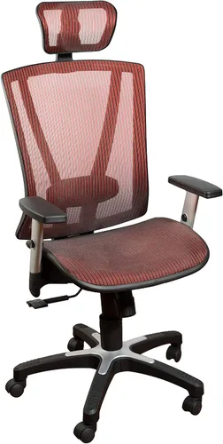 Vista 14 de Silla de oficina ergonómica ajustable negra de 53 pulgadas de alto, silla ergonómica de oficina en casa, silla ergonómica con reposacabezas, sillas