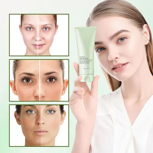 Vista 4 de Gel exfoliante purificador, gel exfoliante purificador, gel hidratante purificador, exfoliante purificador, exfoliante purificador, exfoliante