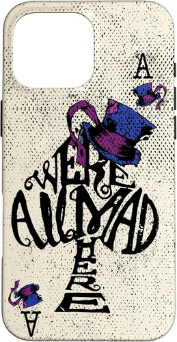 Vista 19 de iPhone 16 We're All Mad Here - Funda de Alicia en el País de las Maravillas