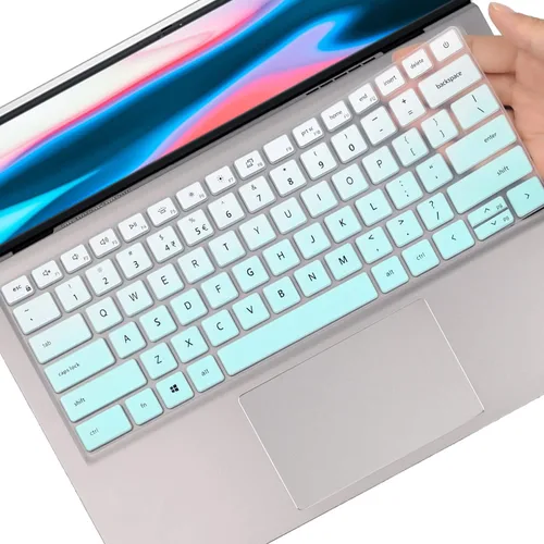 Vista 14 de Funda de teclado para Dell Inspiron 14 5410 5415 5418 5420 5425 5430 7415 7420 7425 7430 7435, Dell Inspiron 16 5620 5625 5630 7620 7630, Inspiron