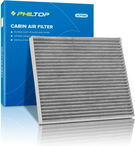 Vista 21 de PHILTOP Filtro de aire de cabina HEPA con carbón activado, compatible con Tesla modelo 3 2017-2025, modelo Y 2020-2025, filtro para arriba el olor a