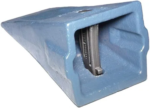 Vista 4 de Titan Attachments Juego de 5 piezas X330 Cucharón Dientes K330S Spring Flex Pin Skid Steer Excavator Hensley