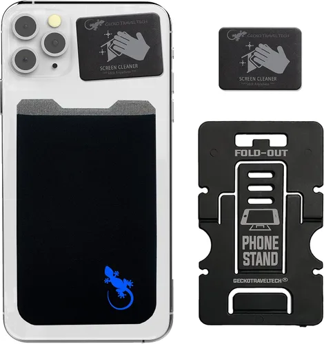 Vista 66 de Gecko - Cartera adhesiva para tarjetas de crédito y dinero en efectivo